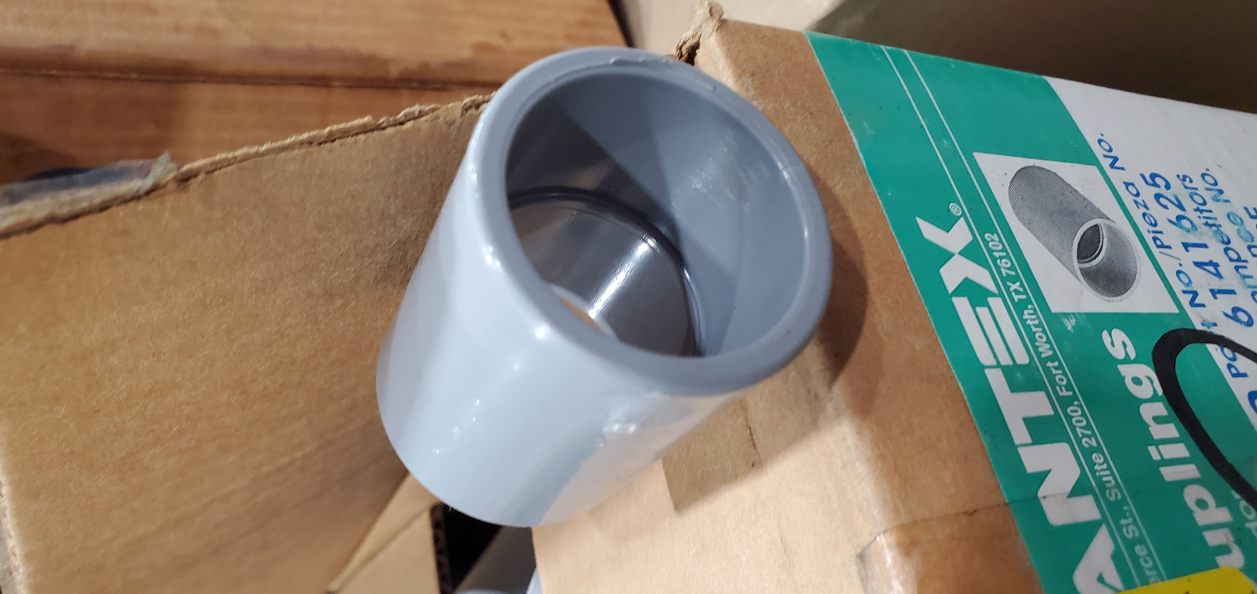 CPLG, PVC CNDT STRGHT SCHD40 RGD 1IN